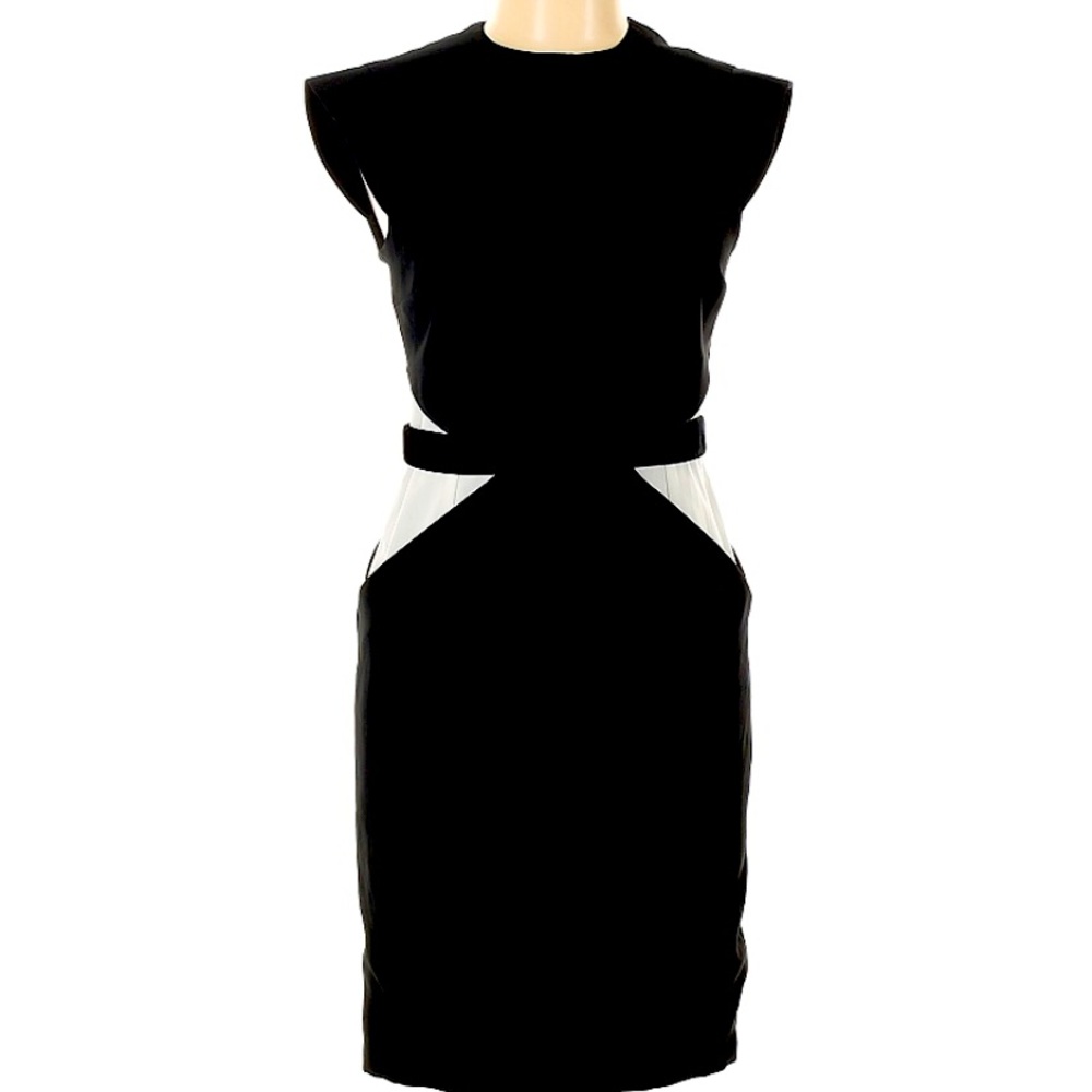 NWT size 42 GIVENCHY illusion cut out DRESS